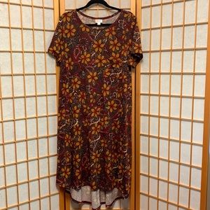 Lularoe Carly Dress 2X (22-24)